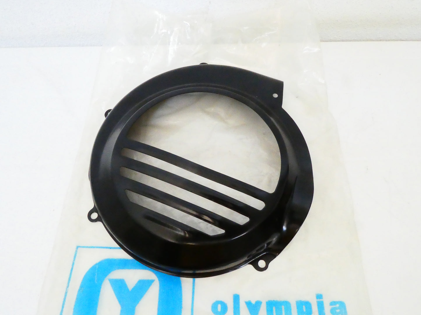 per piaggio vespa px125 px150 p200e  copri ventola cover carter volano cover flywheel olympia nero