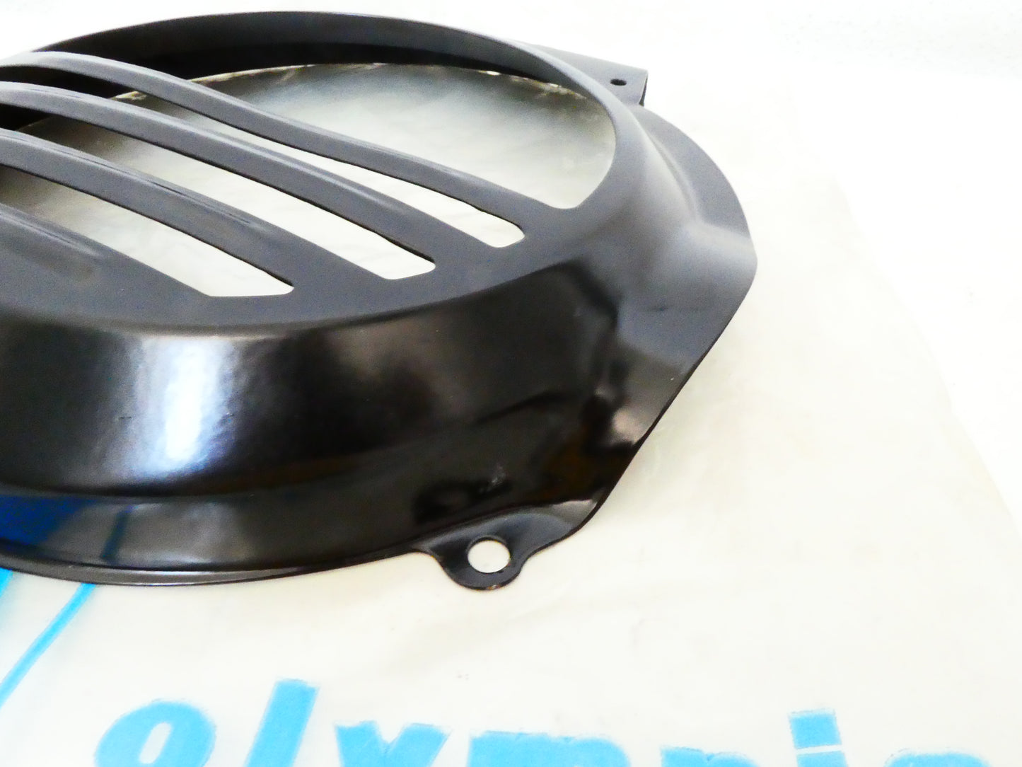 per piaggio vespa px125 px150 p200e  copri ventola cover carter volano cover flywheel olympia nero