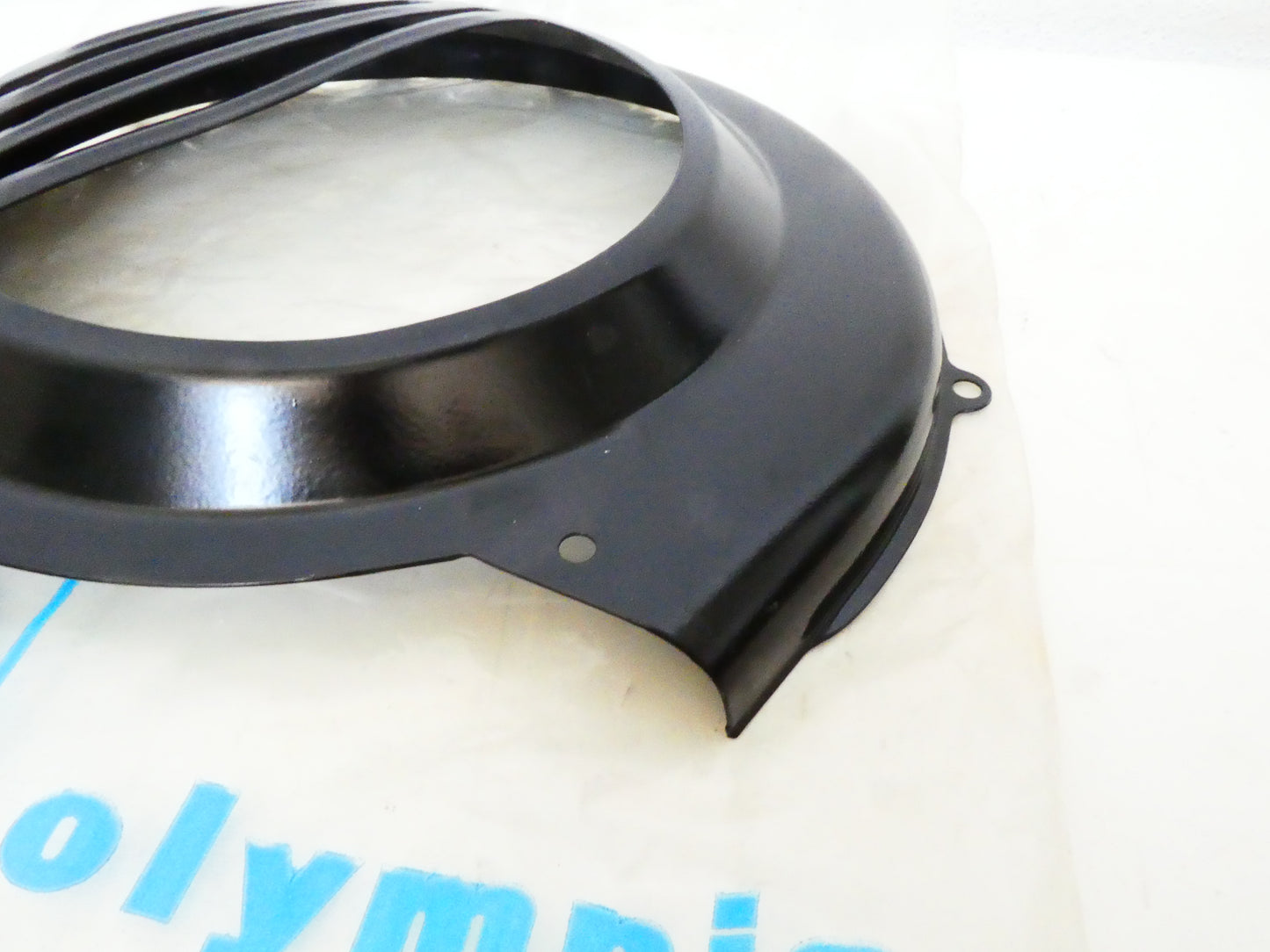 per piaggio vespa px125 px150 p200e  copri ventola cover carter volano cover flywheel olympia nero