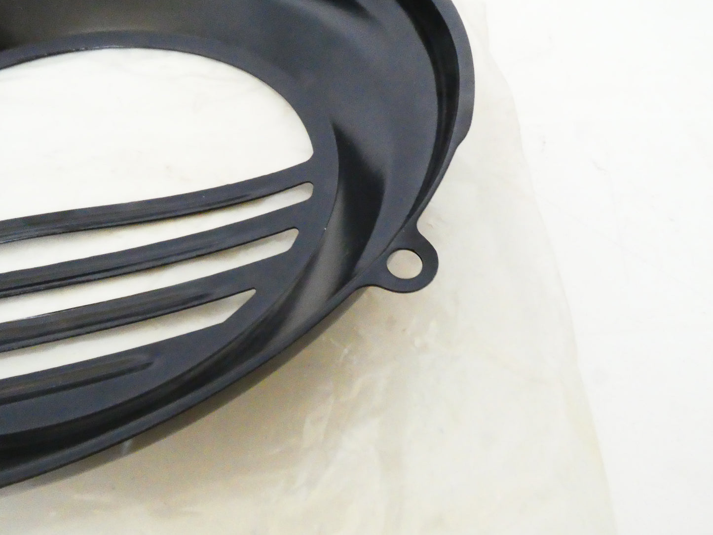 per piaggio vespa px125 px150 p200e  copri ventola cover carter volano cover flywheel olympia nero