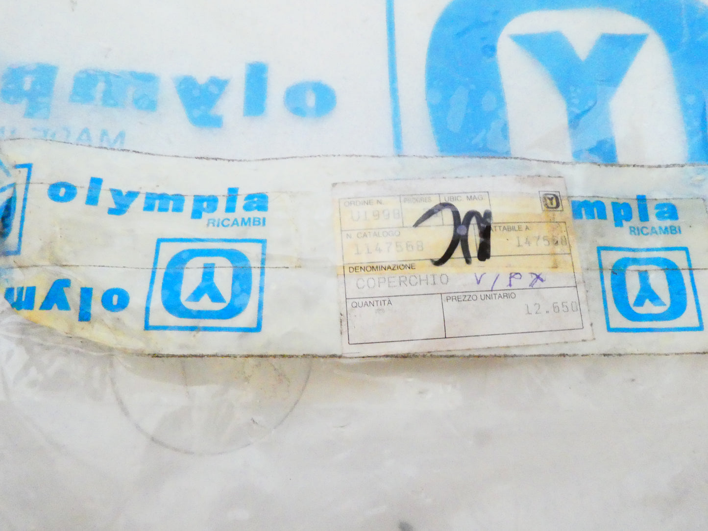 per piaggio vespa px125 px150 p200e  copri ventola cover carter volano cover flywheel olympia nero