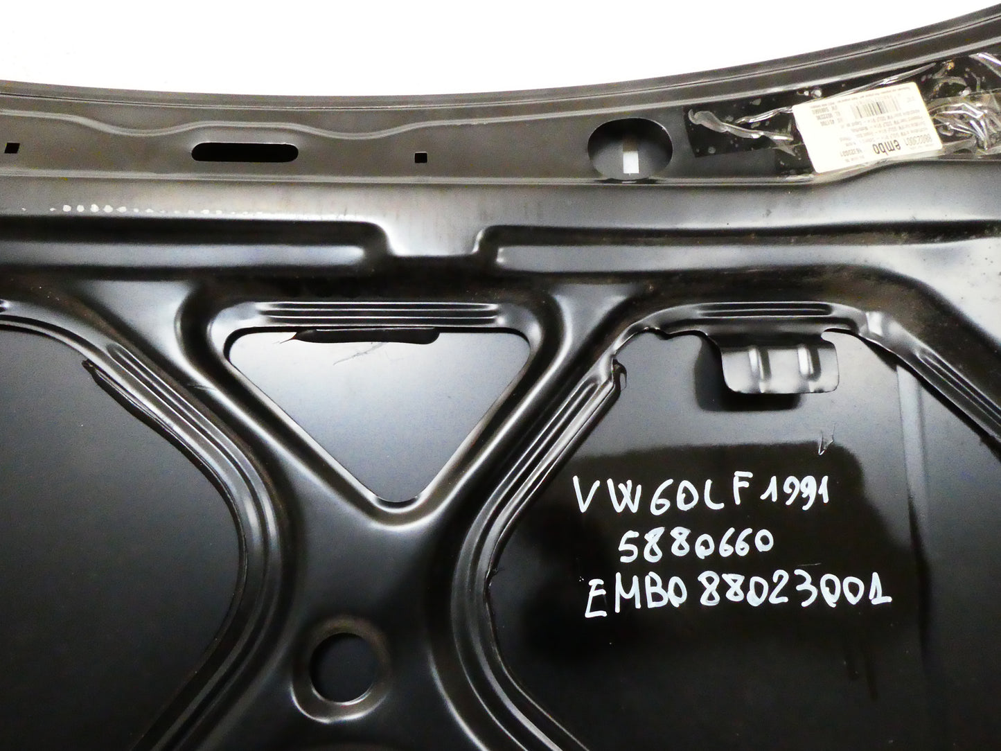 per volkswagen golf mk 3 91 98 1H1 cofano motore car hood capot haube embo 3 1h6823031a