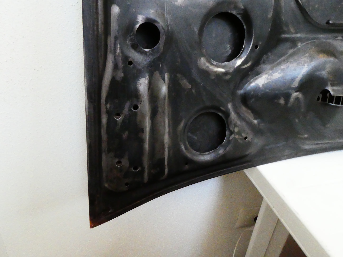 per auto ford escort mk4 gaf awf abtf 1983 1990 cofano motore car hood capot haube embo 1661821