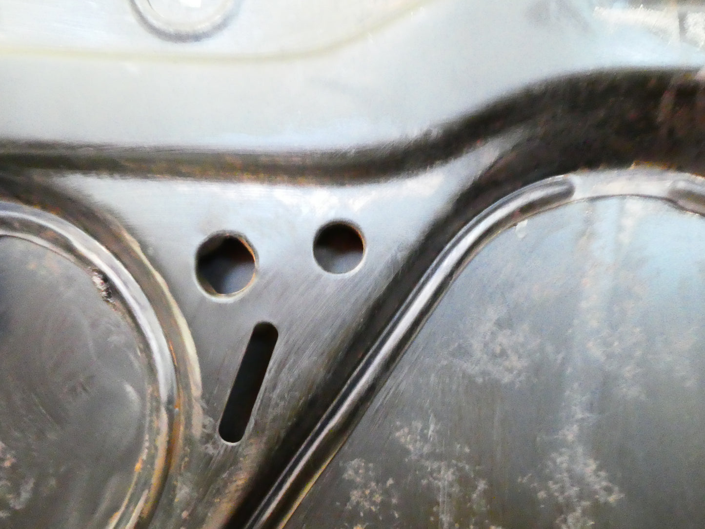 per auto volkswagen polo 1995 1999 cofano motore car hood capot haube rhibo 6N08223031D