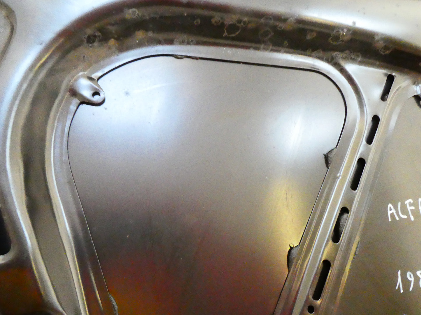 per auto alfa romeo 75 1985 1992  cofano motore car hood capot haube rhibo 01050110