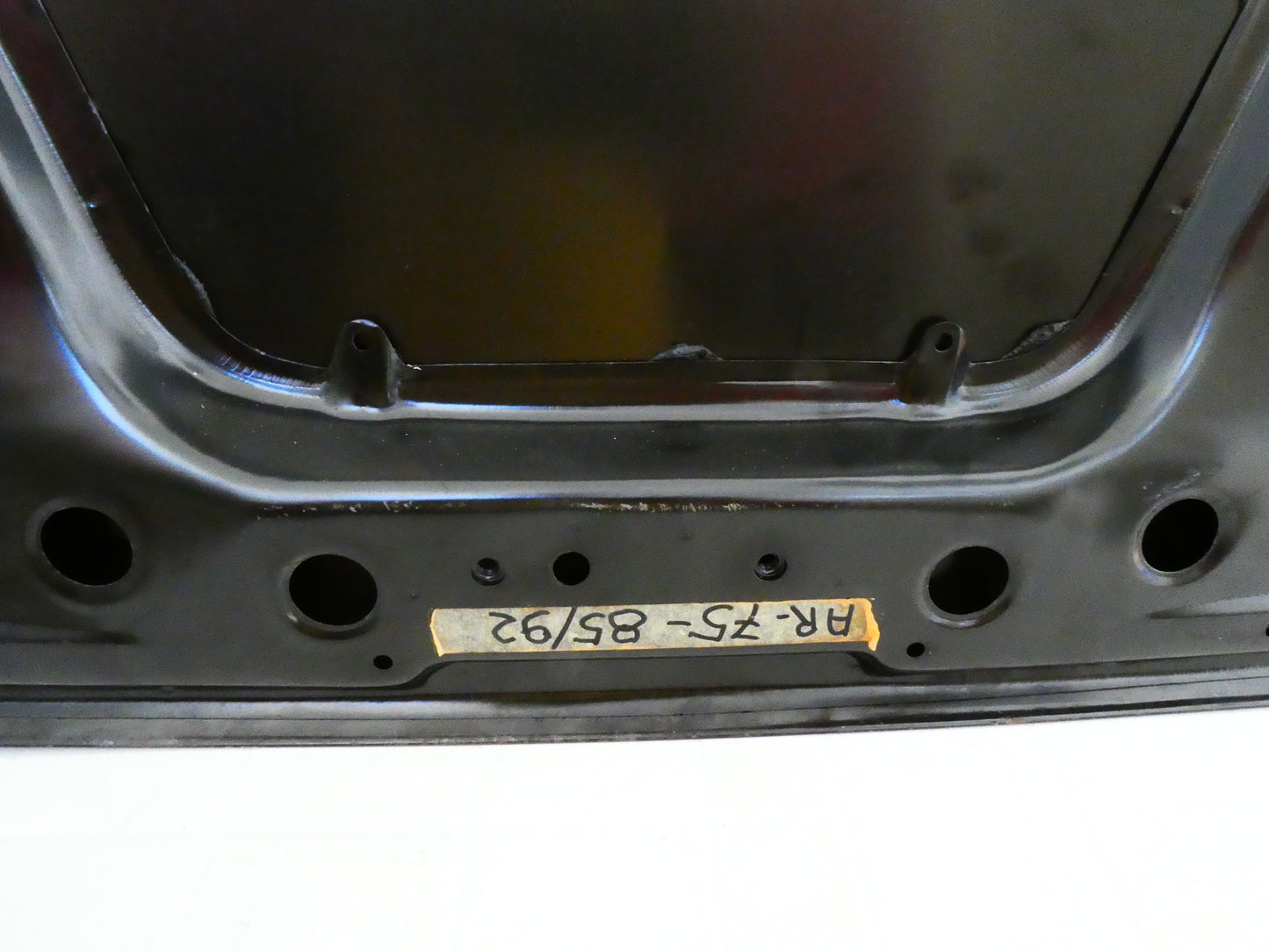 per auto alfa romeo 75 1985 1992  cofano motore car hood capot haube rhibo 01050110