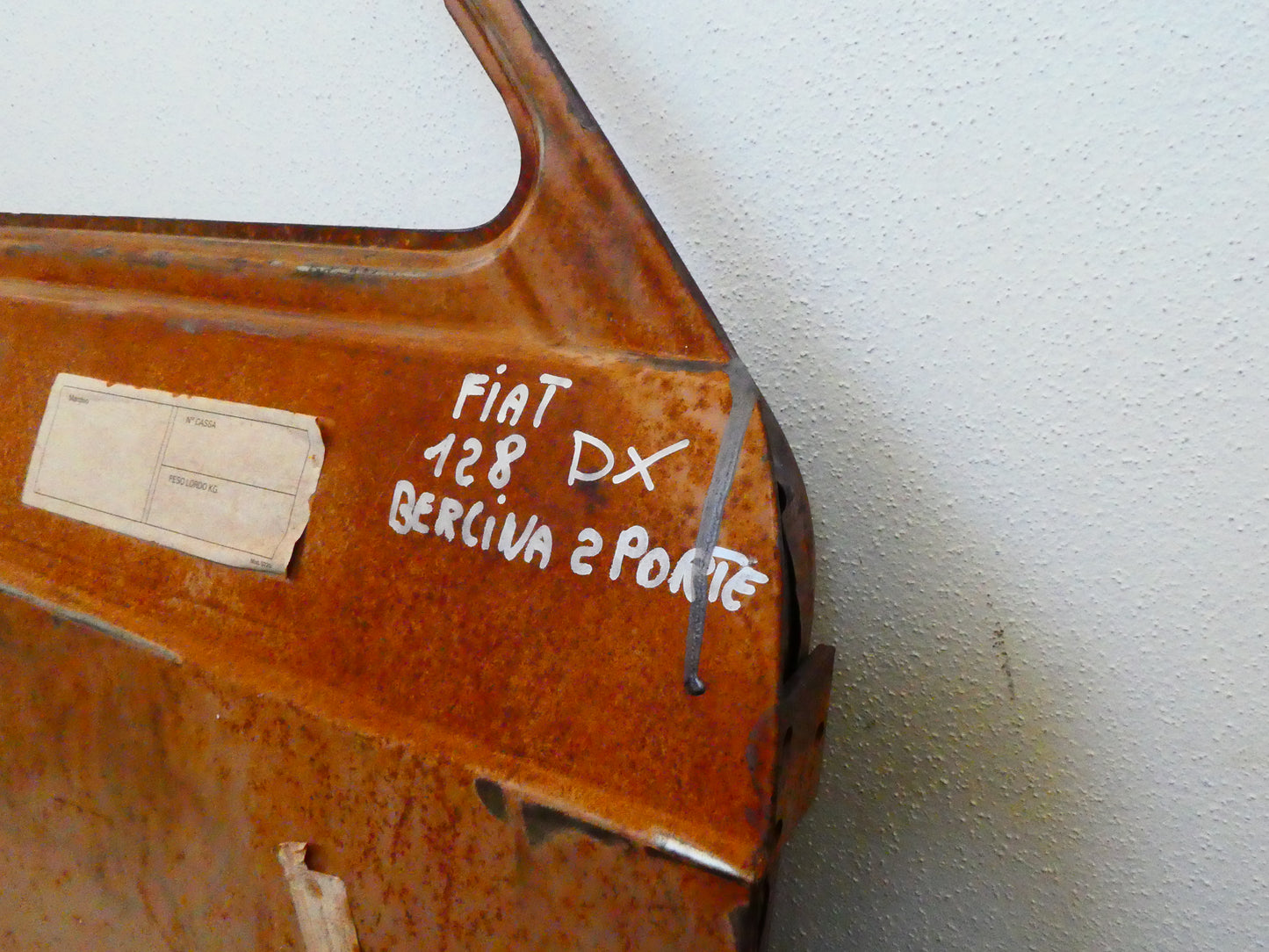 per fiat 128 berlina 2 porte 128 rally  sportello anteriore destro front door right oem 4413935