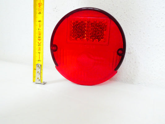 Lente trasparente per Fanali stop posteriori moto lens taillight 95 mm tipo Aprilia motorcycles