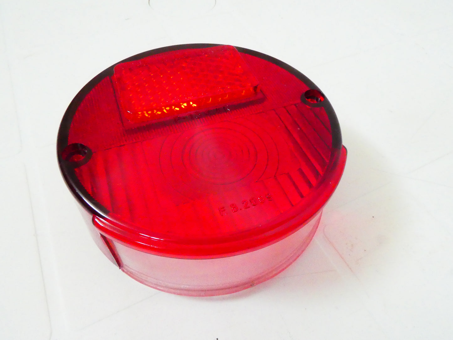 Lente trasparente per Fanali stop posteriori moto lens taillight 95 mm tipo Aprilia motorcycles