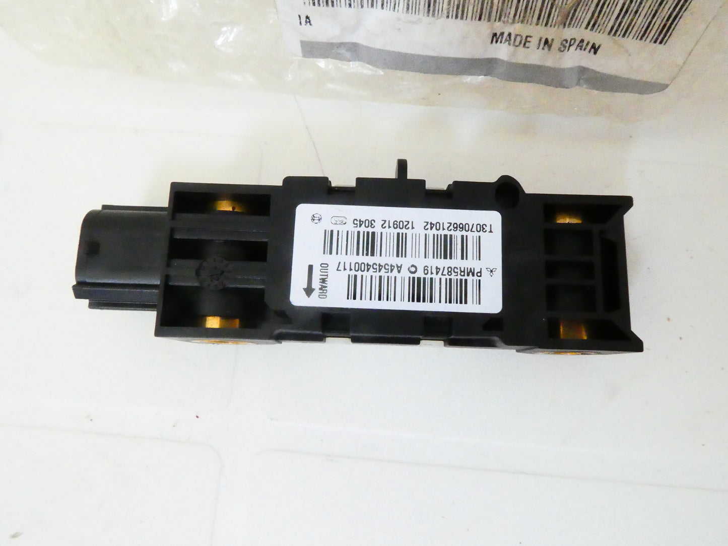 per auto mitsubishi colt sensore airbag laterale sinistro sensor airbag lateral side left  mr587419 pmr587419