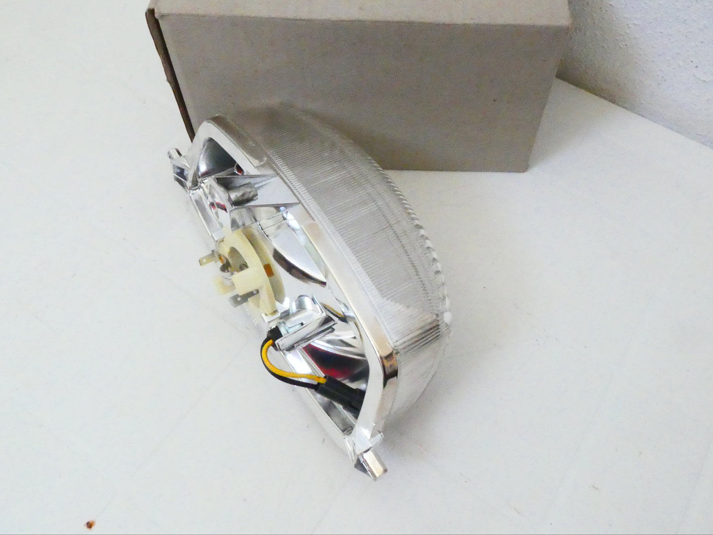 Per Piaggio zip 50 92 96 base freno a tamburo faro anteriore headlight front triom scooter 291772