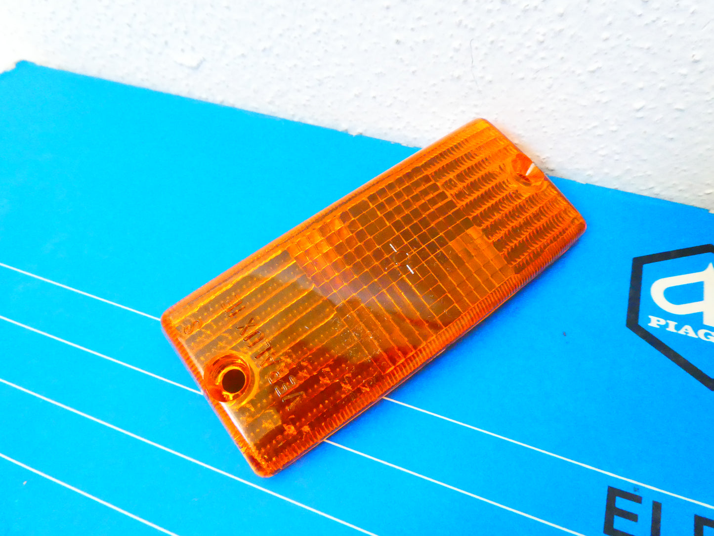 Per Piaggio vespa px 125 150 200 gemma sinistra per freccia fanalino anteriore lens blinker