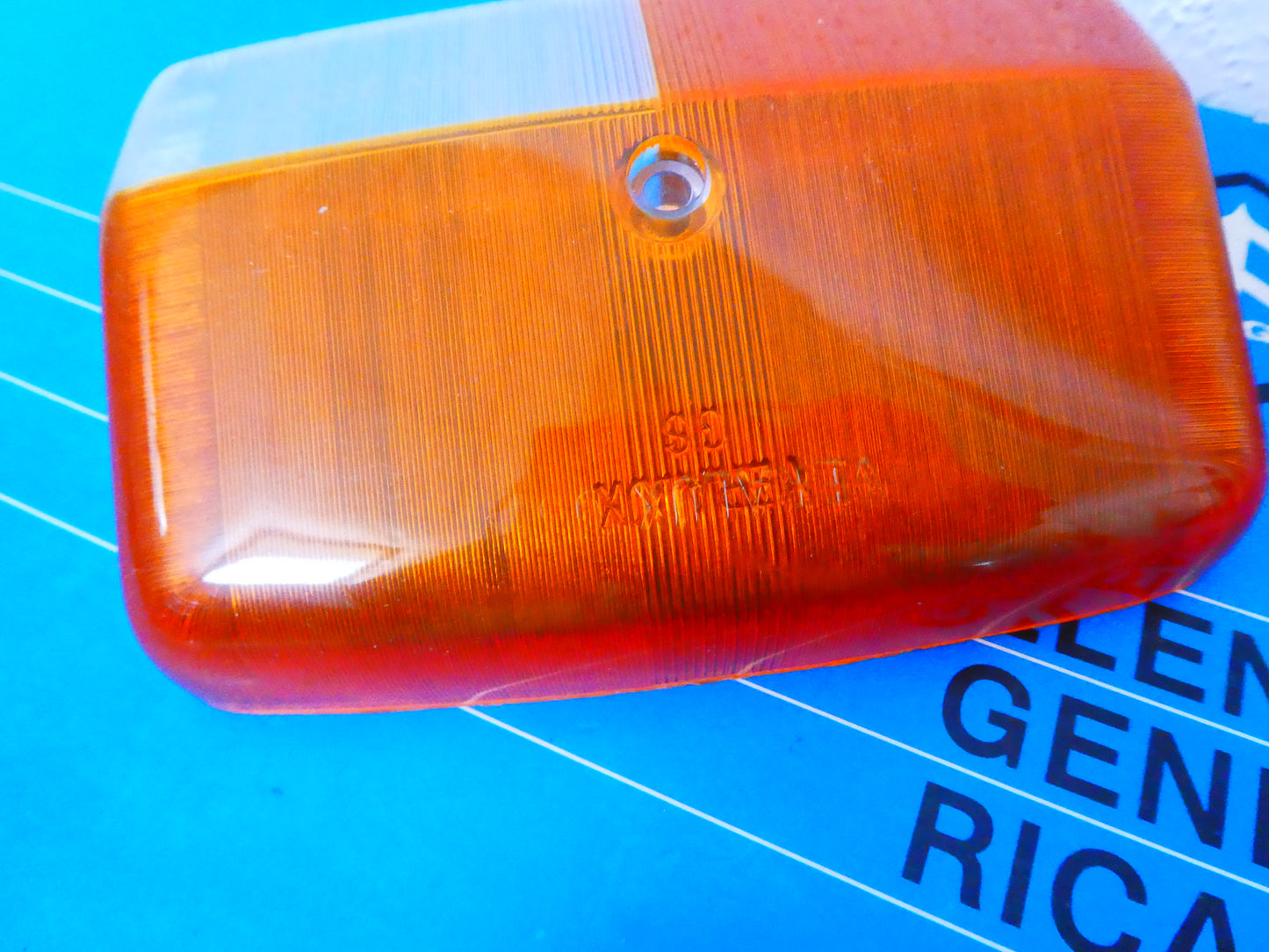 Per Piaggio ape car p3 220 gemma lente freccia per fanalino lens turnsignal veralux