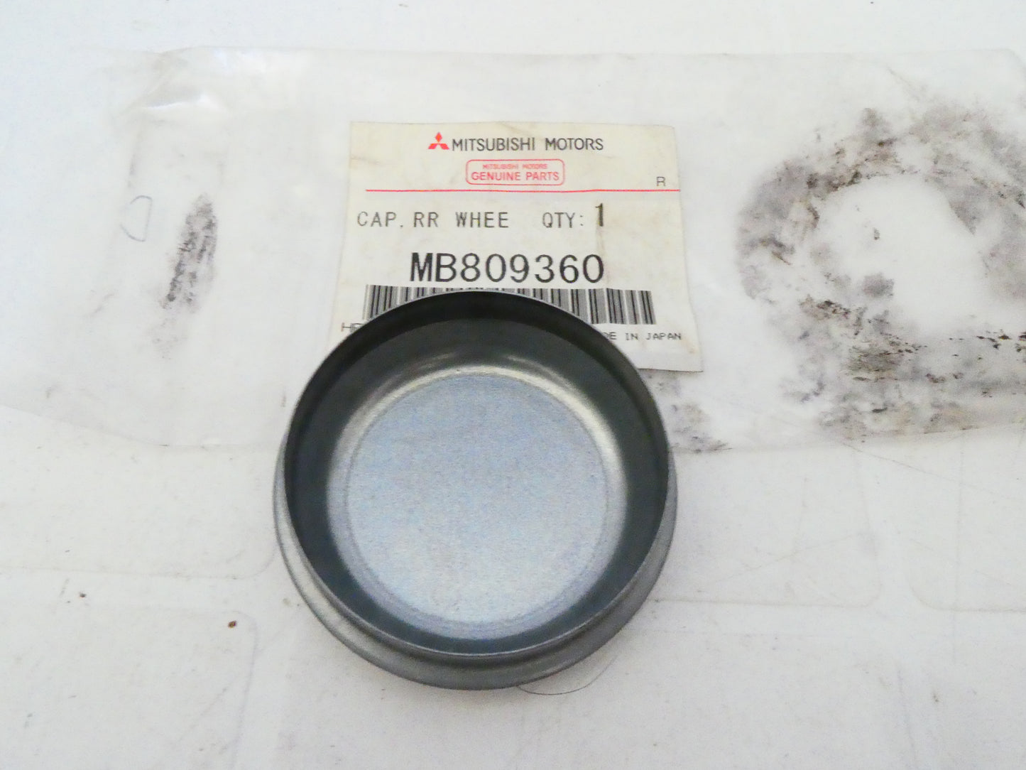 per mitsubishi lancer carisma colt tappo cover ruota cerchio posteriore cap rear wheel mb809360