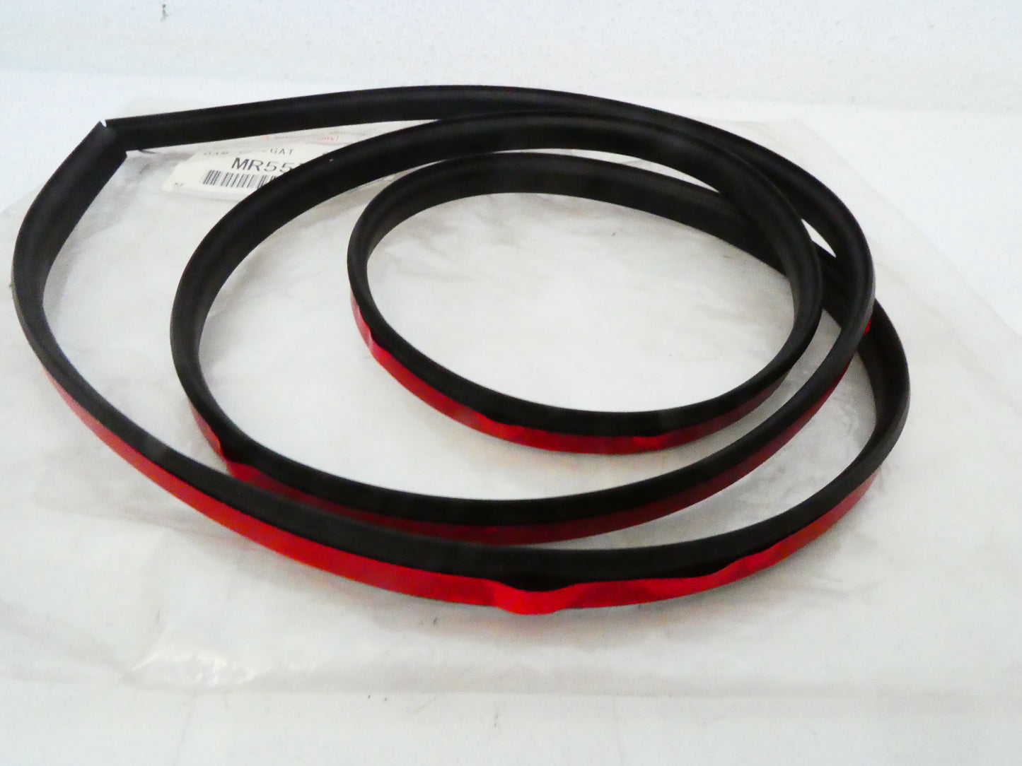 per mitsubishi lancer 04 07 guarnizione lunotto vetro posteriore inf tailgate gasket glass mr557093