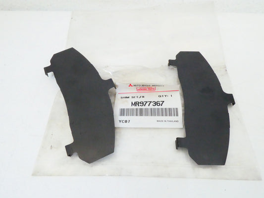 per auto mitsubishi L200 96 07 piastrine spessori pastiglie freno anteriore shim front brake pads mr977367