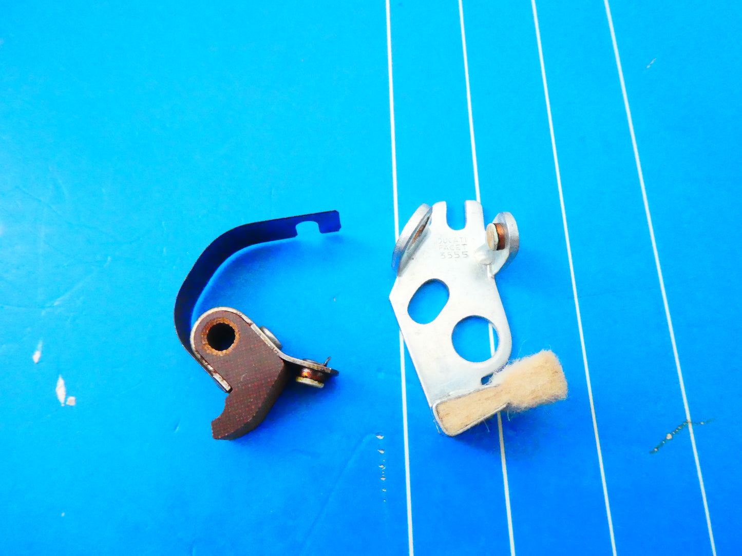 Per benelli dkw derby 48 contatti puntine accensione contact point per ducati volano flywheel