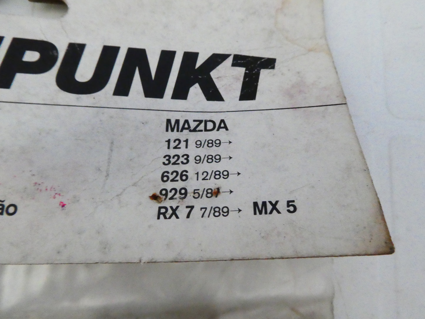 per mazda 121 323 626 929 rx7 blaupunkt cavo adattatore 2 amplificatore posteriore