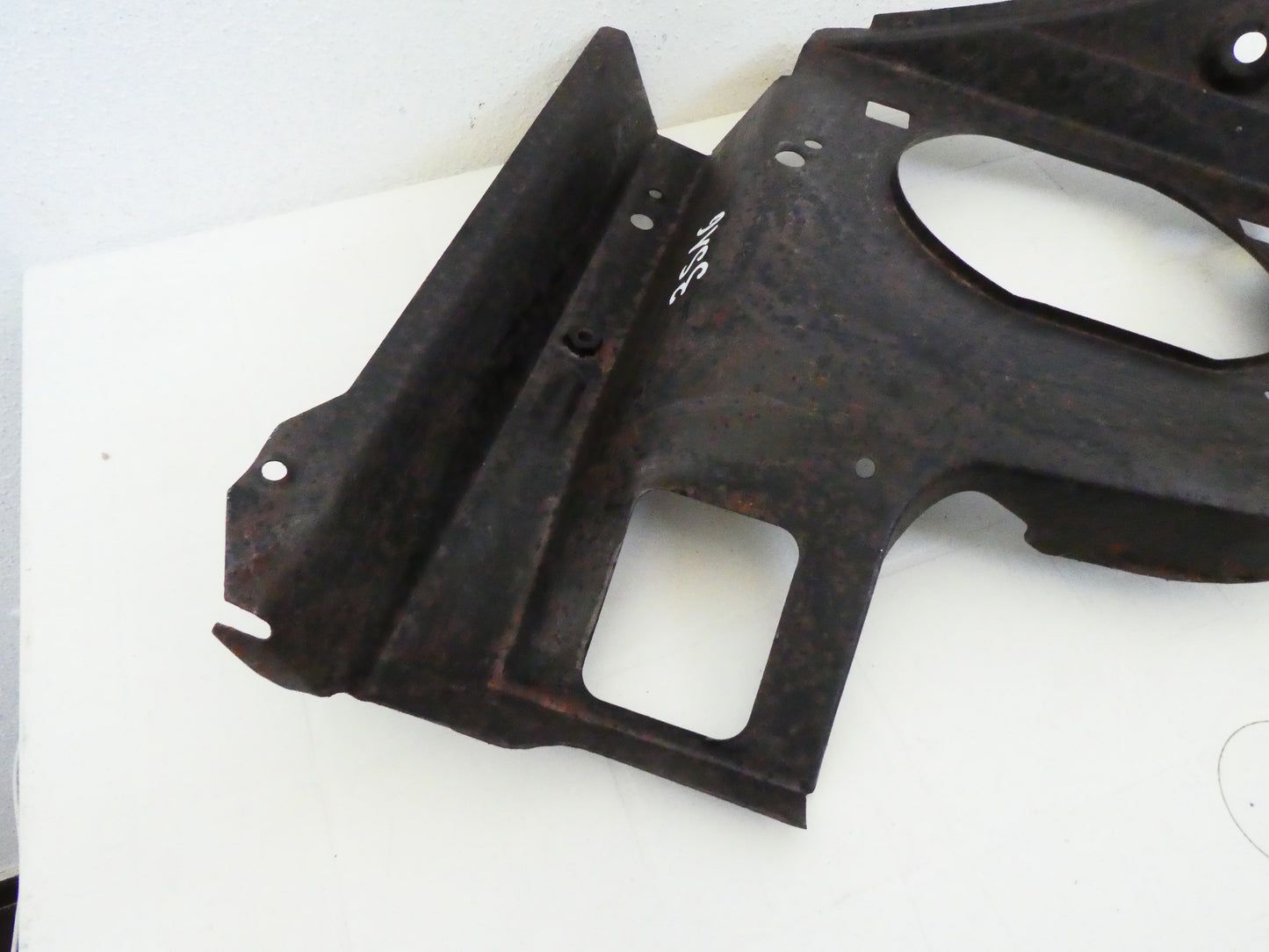 per Fiat uno auto lamiera lamierato carrozzeria supporto faro destro sheet metal panel car 5935318