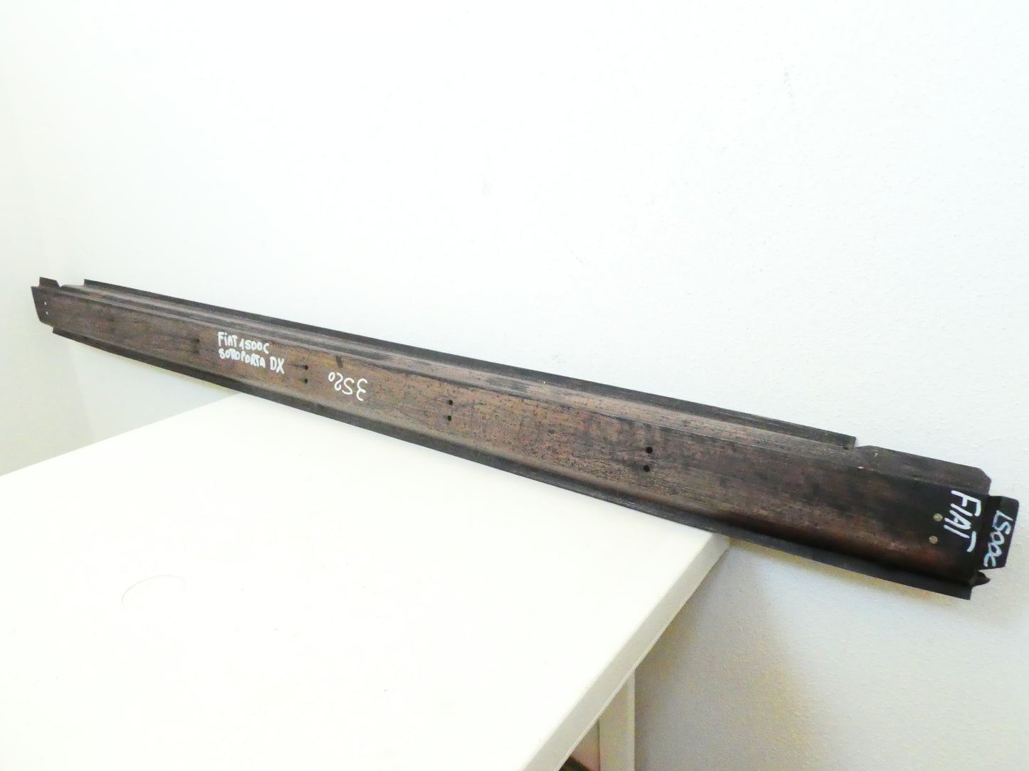 per Fiat 1500 C auto lamiera pannello carrozzeria sotto porta right side panel car cm 157