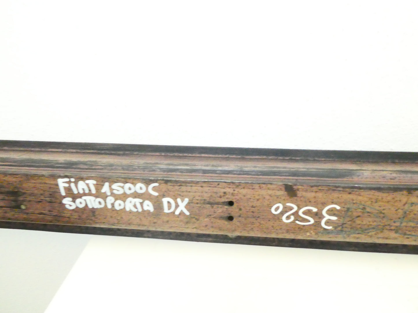 per Fiat 1500 C auto lamiera pannello carrozzeria sotto porta right side panel car cm 157