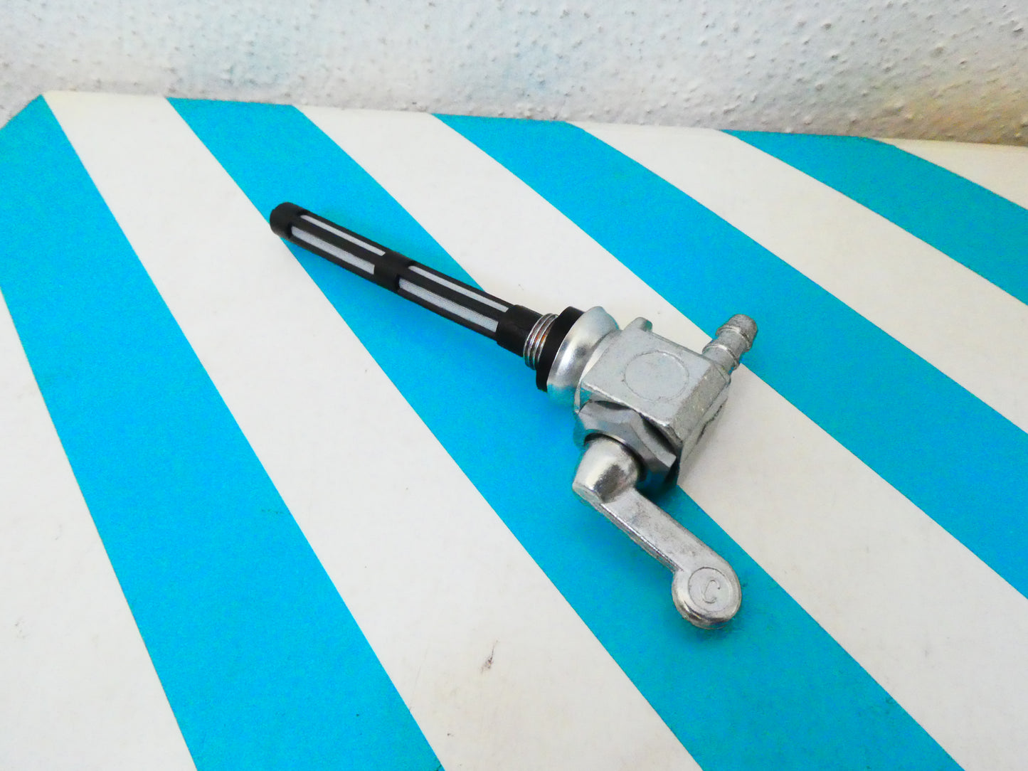 rubinetto serbatoio riserva con riserva ciclomotore motorino Garelli 48 10 x 1 moped petrol tap fuell