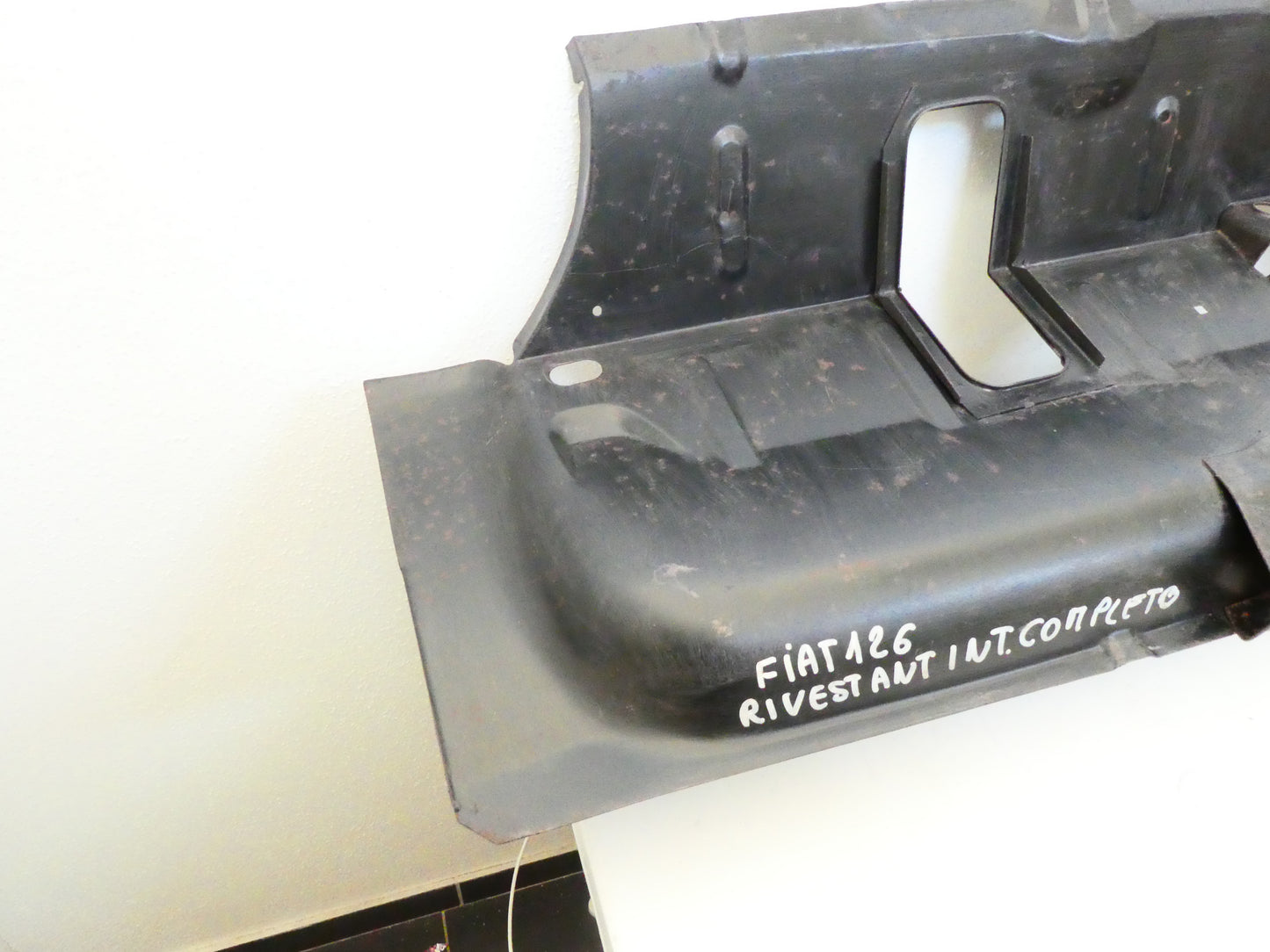 per fiat 126 lamierato cofano anteriore bodywork body panel front hood  batteria