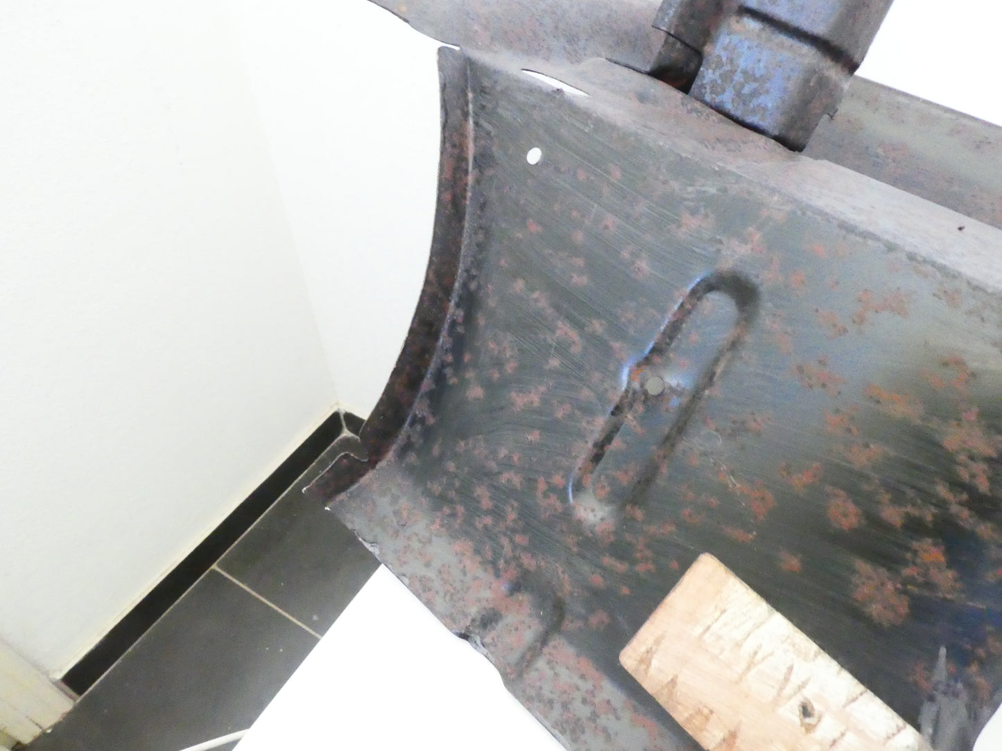 per fiat 126 lamierato cofano anteriore bodywork body panel front hood  batteria