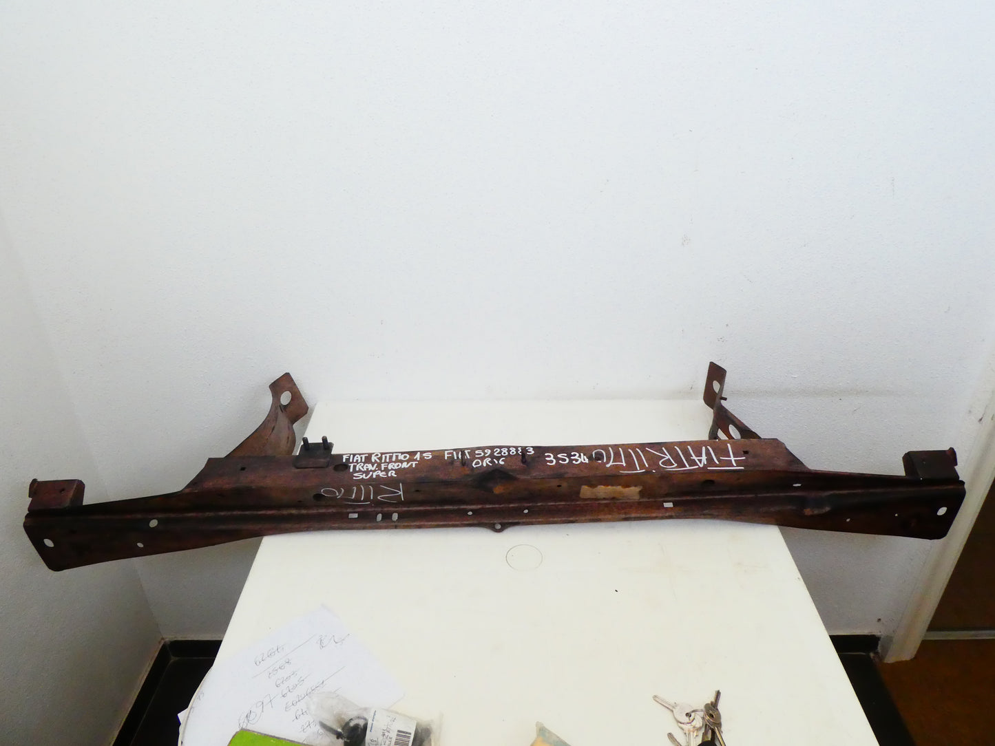 per auto fiat ritmo strada 1 serie traversa anteriore superiore front body panel upper  5928883