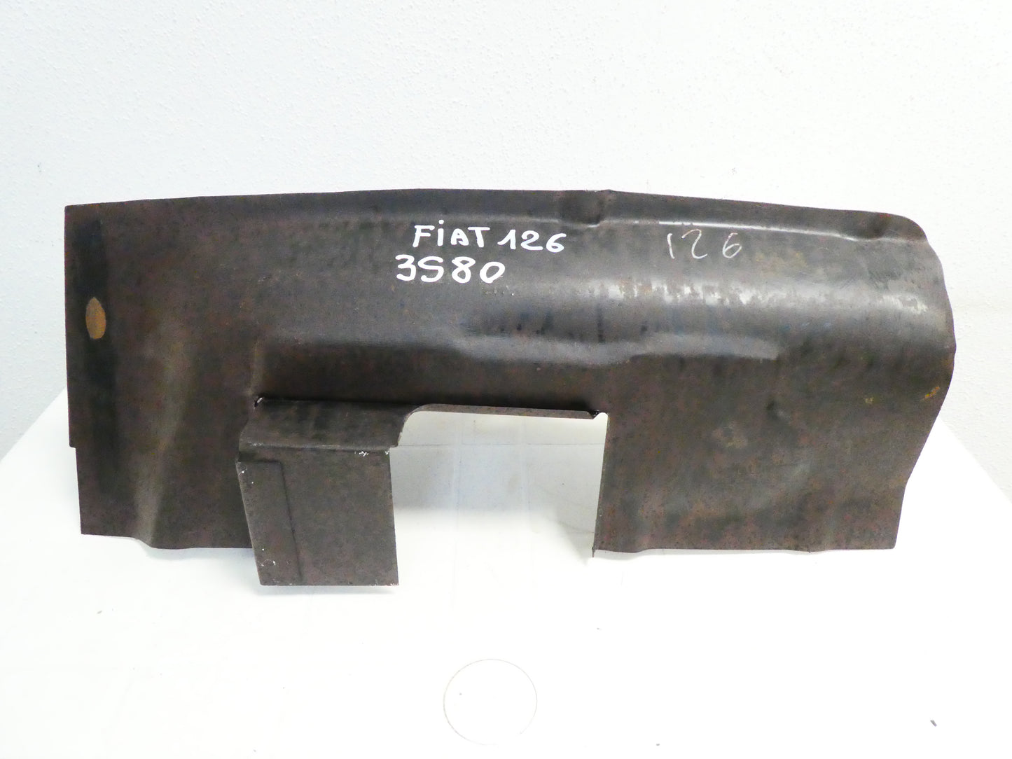per auto fiat 126 lamierato lamieta scatolato vano batteria panel inner battery bodywork
