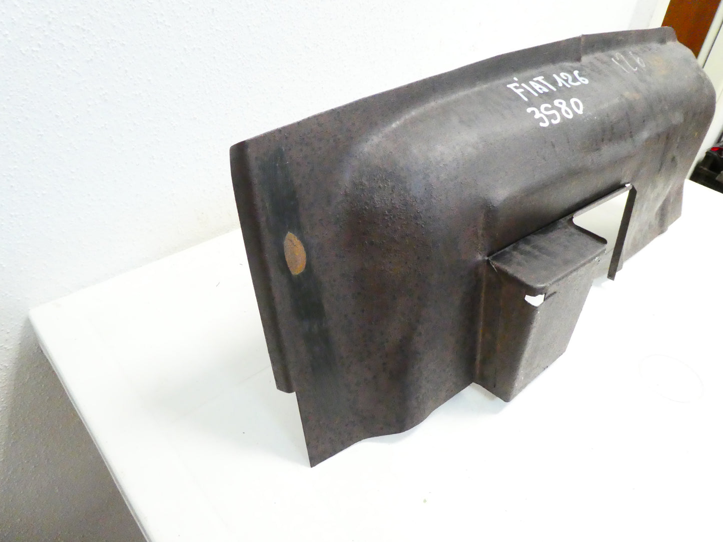 per auto fiat 126 lamierato lamieta scatolato vano batteria panel inner battery bodywork