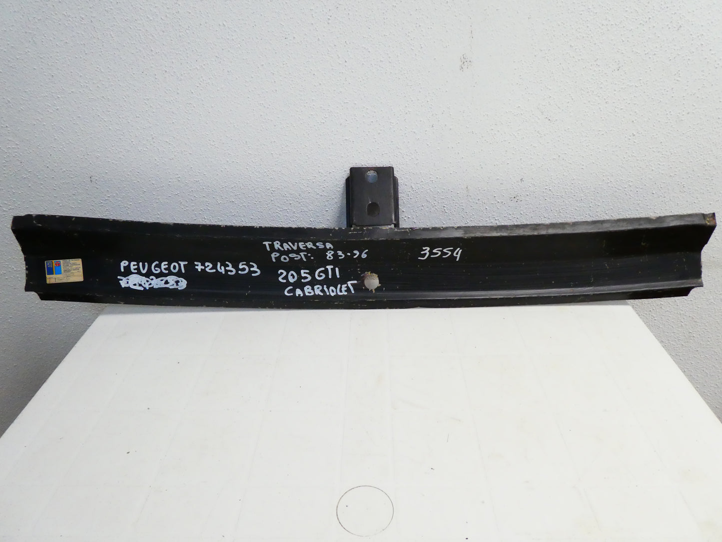 per Peugeot 205 gti cabrio auto car  traversa posteriore lamiera carrozzeria panel outer board 724353 (Copia)