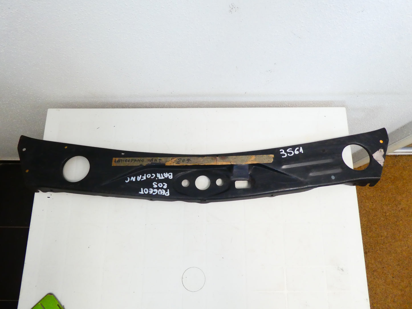 per auto peugeot 205 traversa anteriore superiore batti cofano lamiera hood panel bodywork