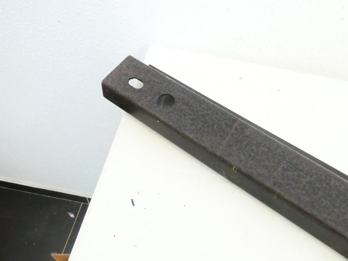 per auto fiat 132 2000 barra traversa fissaggio paraurti anteriore front bumper panel unicar