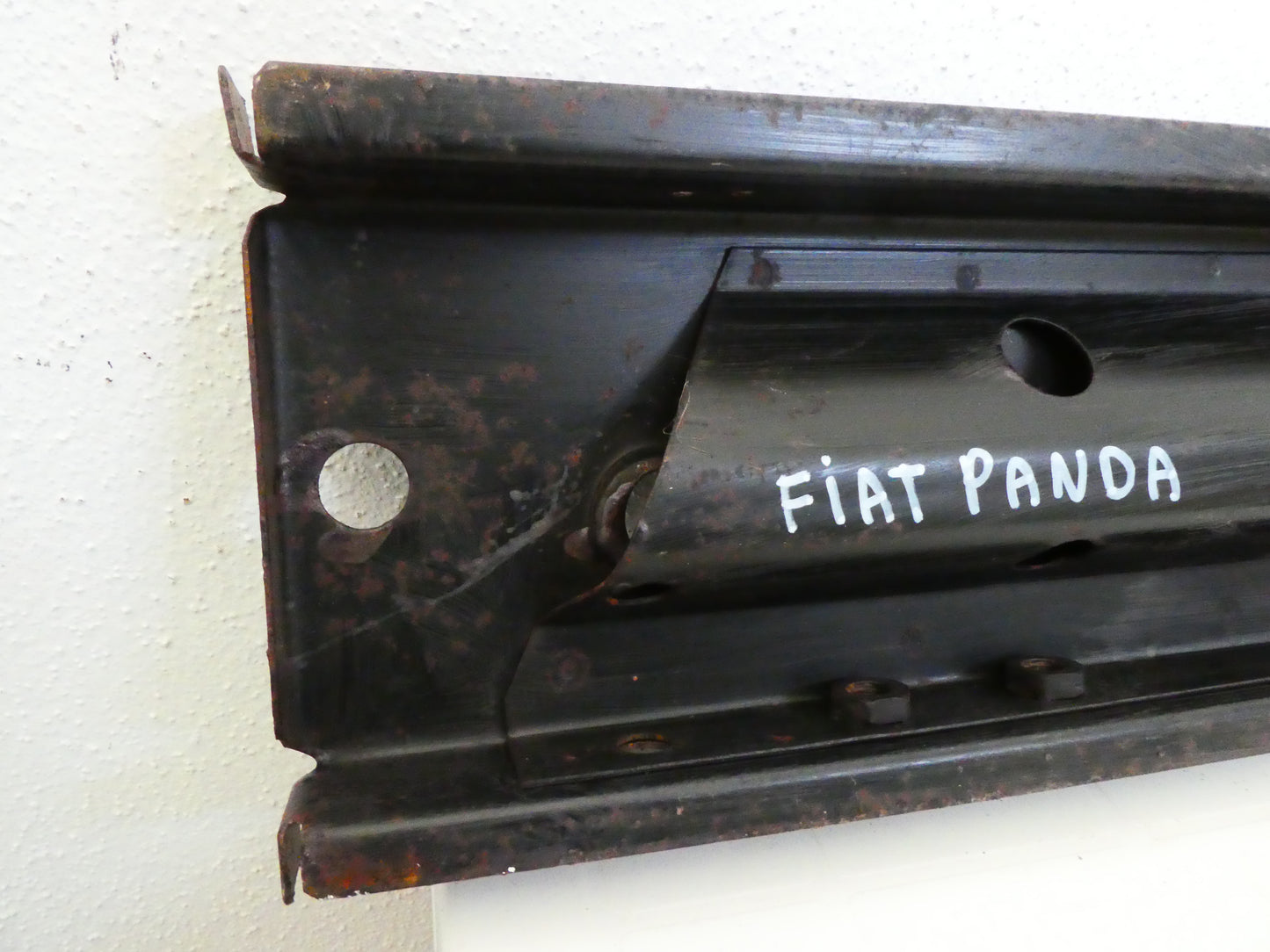 per Fiat Panda 1 30 45 4x4 serie traversa anteriore inferiore radiatore auto 98011657 nera