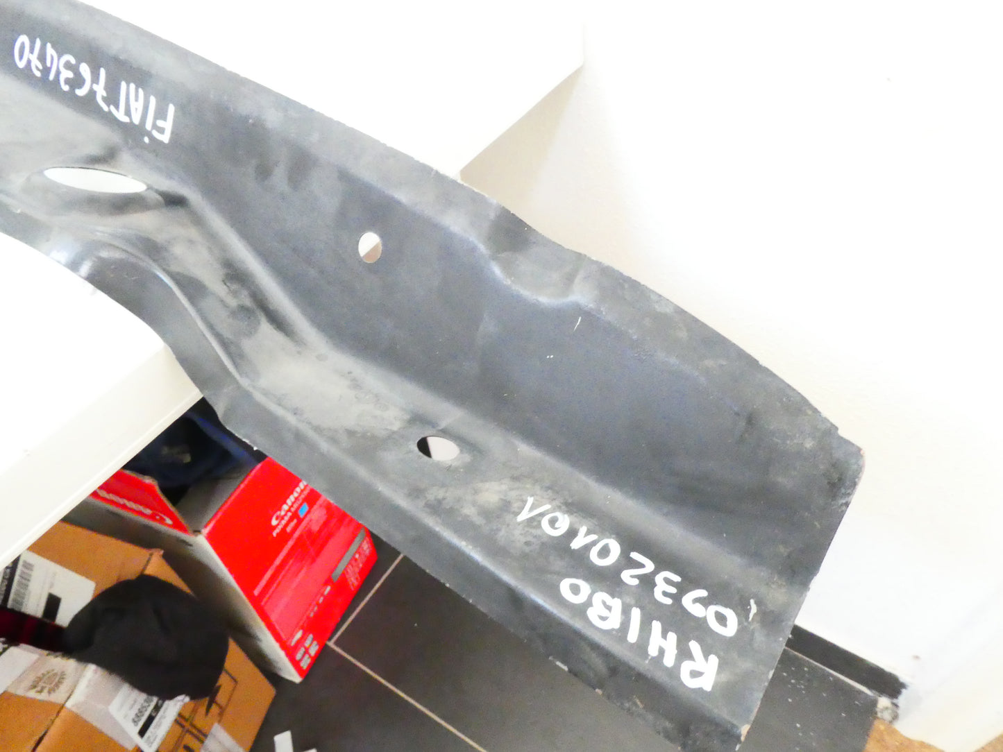 per auto fiat cinquecento 1992 1998  traversa anteriore superiore cofano interna hood panel front rhibo