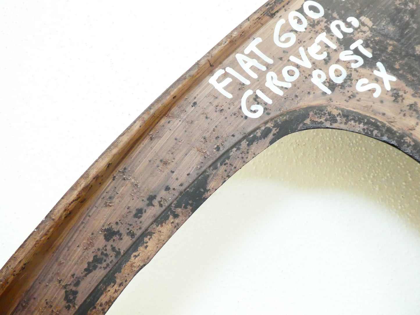 per auto fiat 600 e d giro vetro lamiera lamierato vetro posteriore sinistro bodywork panel left rear 2