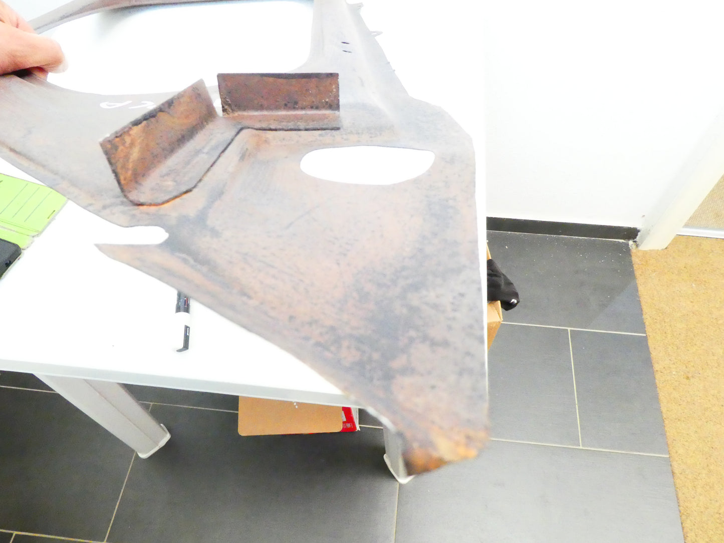 per auto fiat 600 e d multipla giro vetro lamiera lamierato vetro posteriore sinistro bodywork panel left rear