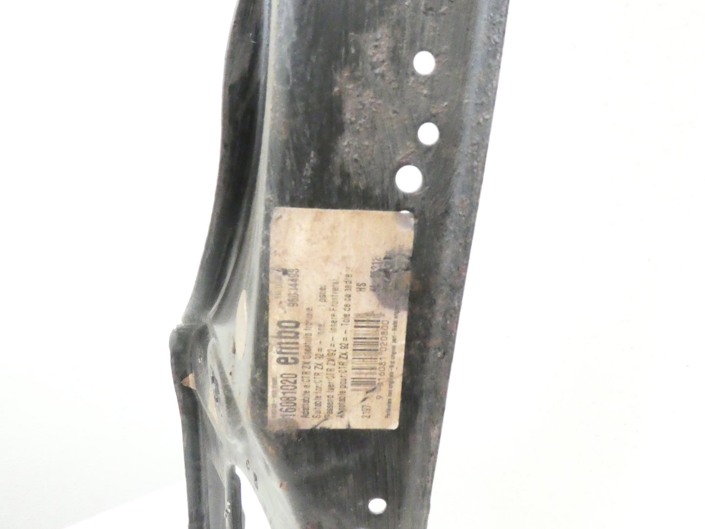 per auto citroen zx 1991 1997 carrozzeria lamiera frontale ossatura front panel mask bodywork embo