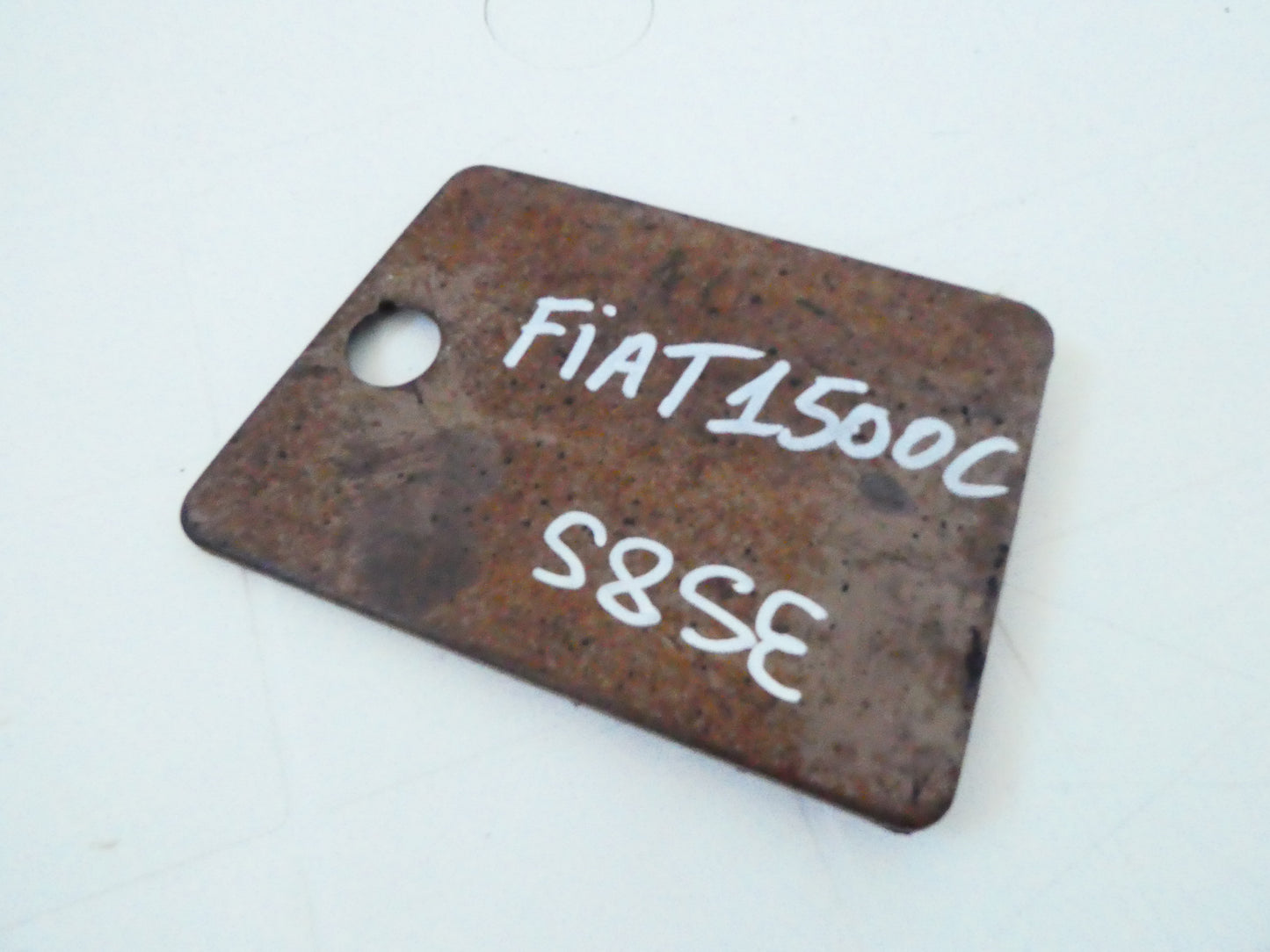 per fiat 1500 c sportello lamiera sportellino carburante auto door fuell