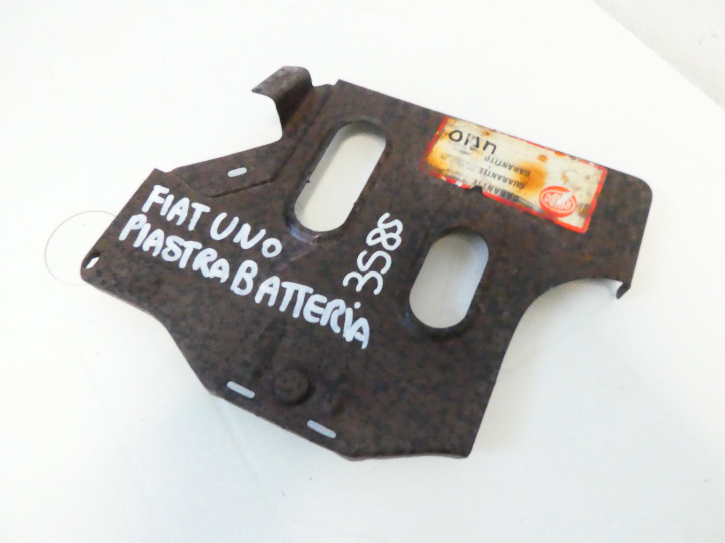 per fiat uno piastra batteria supporto lamiera bracket battery car  auto 1983 1991