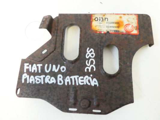 per fiat uno piastra batteria supporto lamiera bracket battery car  auto 1983 1991