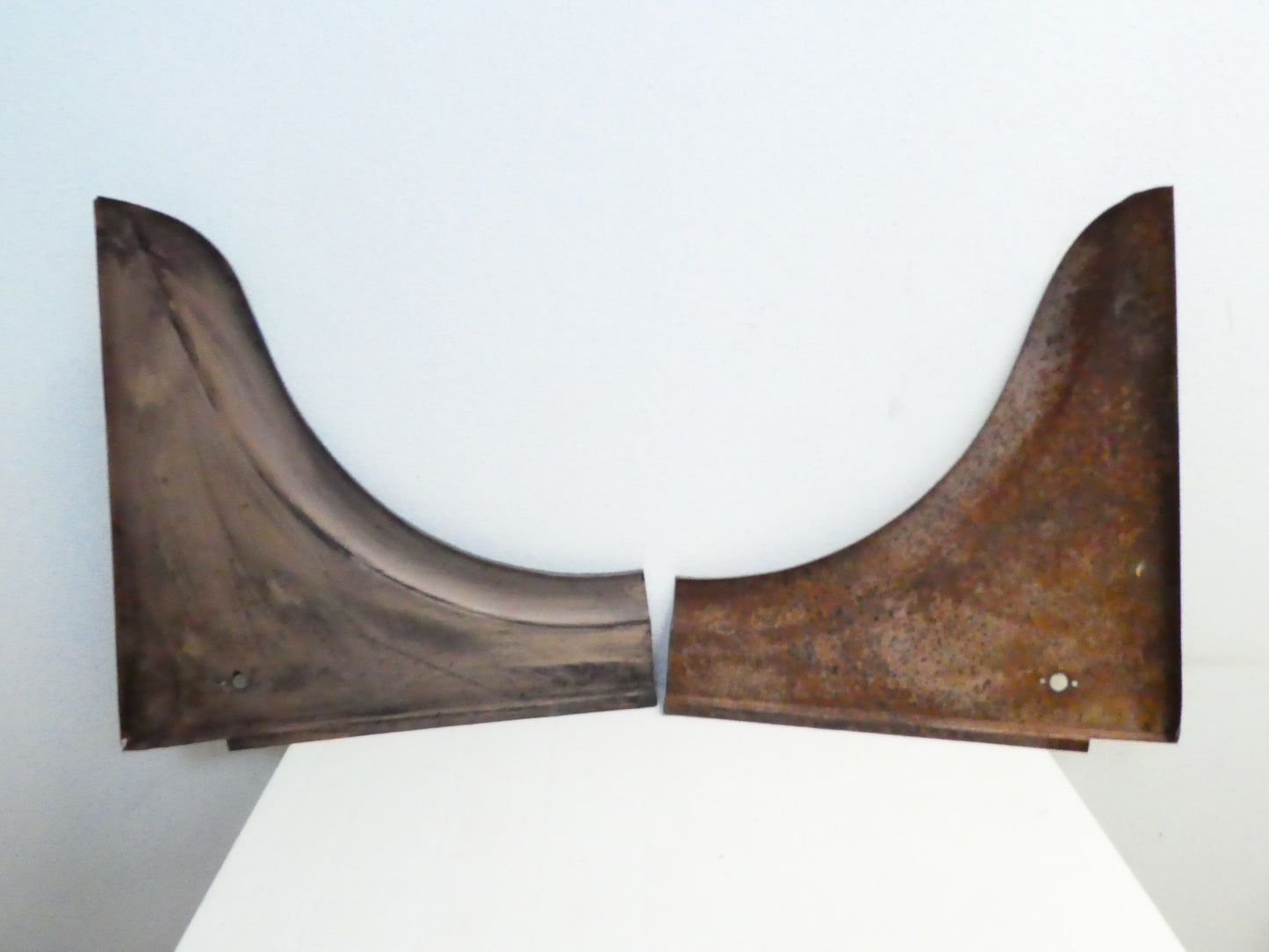 per auto fiat 1100 d coppia mezzi parafanghi anteriore destro sinistro pair fender front right left oem