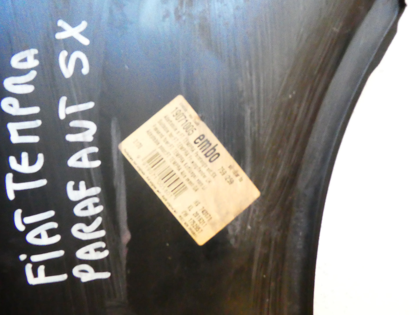 per fiat tempra 1991 1996 parafango anteriore sinistro front fender left embo 19071005