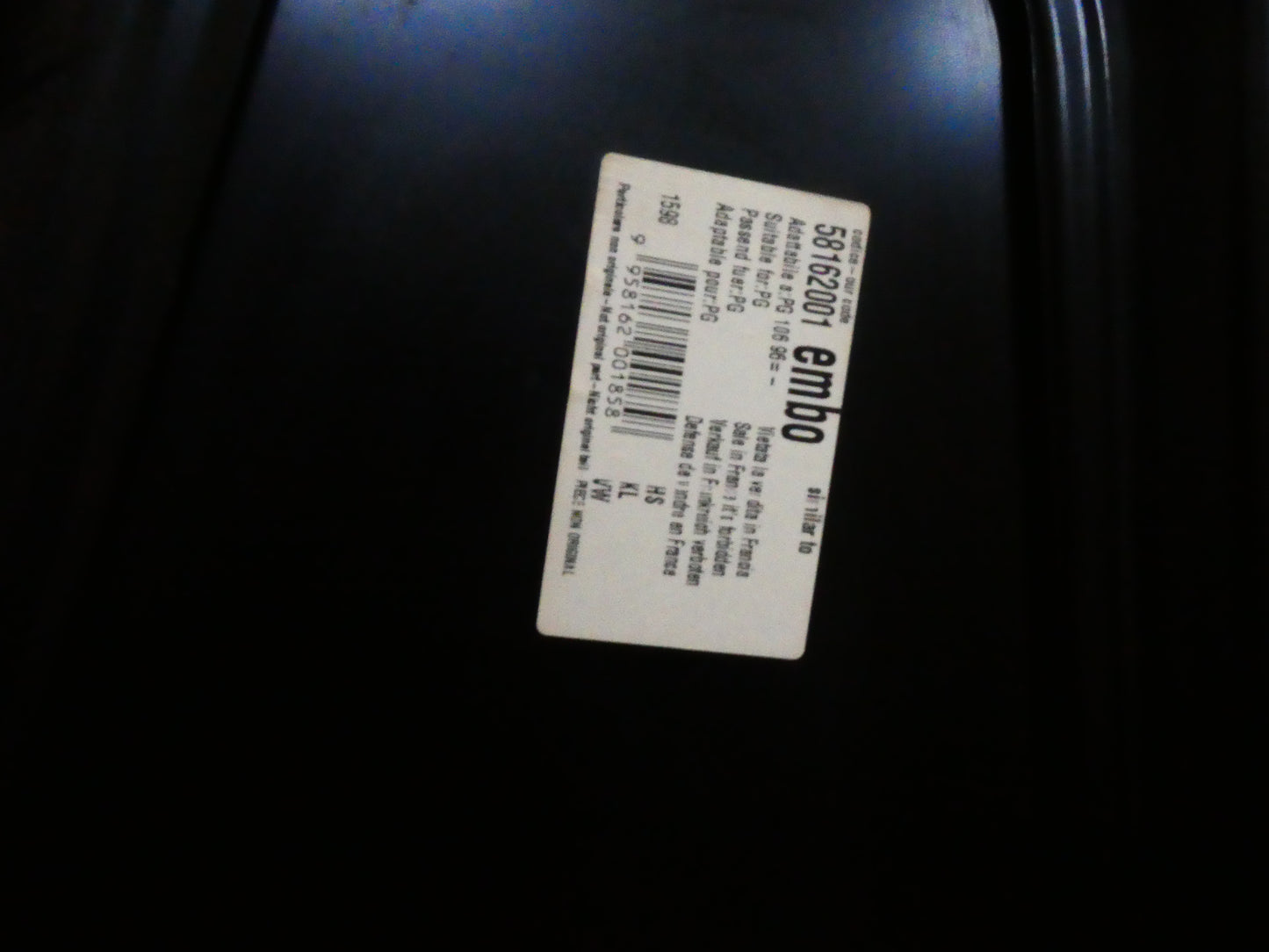 per auto  peugeot 106 II  1996 2005 cofano motore car hood capot motorhaube haube embo 58162001