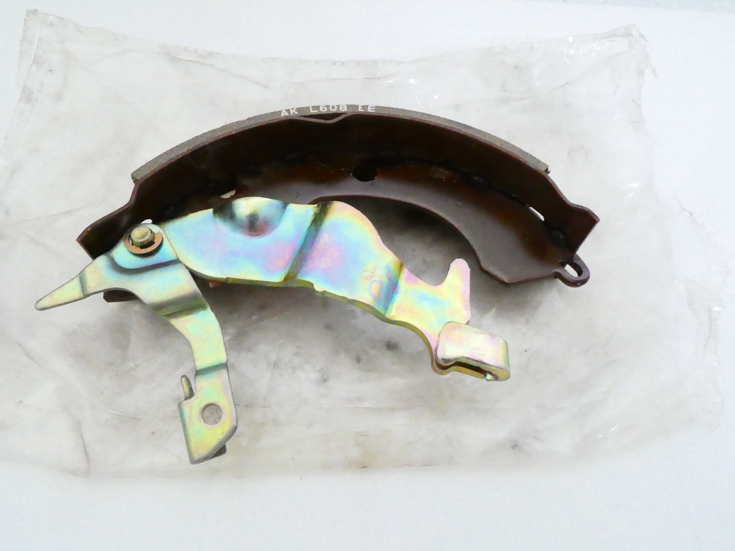 per auto mitsubishi ganascia freno destra con meccanismo shoe brake right lining lever mb858669