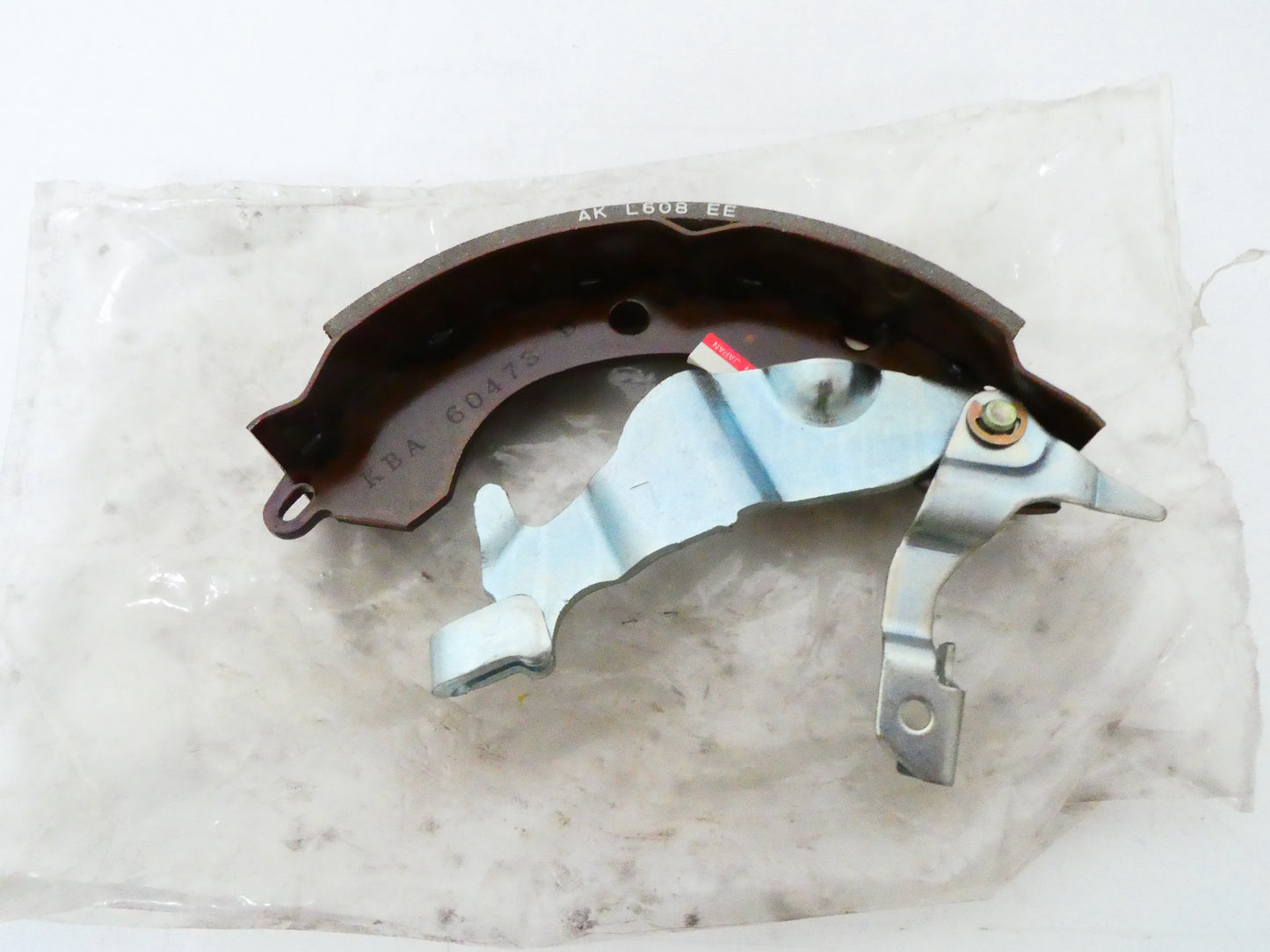 per auto mitsubishi singola ganascia freno con meccanismo shoe brake  lining lever mb858668