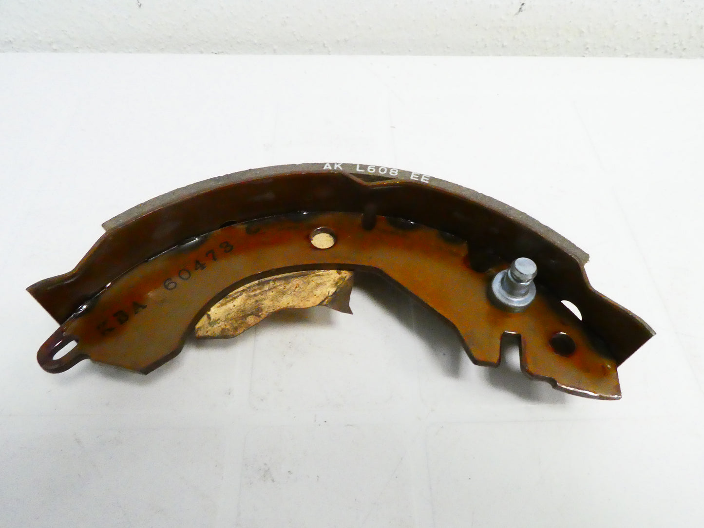 per auto mitsubishi singola ganascia freno  shoe brake  lining lever one mb858666
