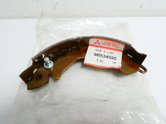 per auto mitsubishi singola ganascia tamburo freno brake shoe one mb534595