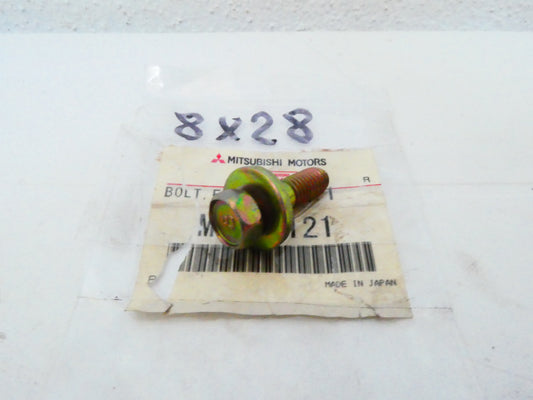 per auto mitsubishi mu240121 bullone rondella vite esagonale bolt screw  8x 28